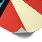 CLANG! Pop Art Echo Poster (Hoek)