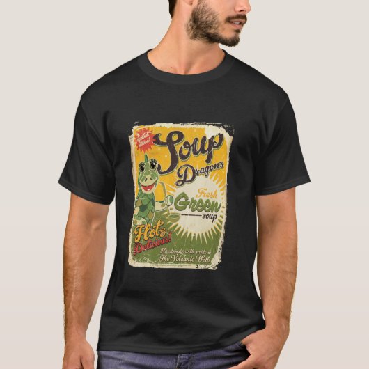 Clangers Soep Drakenverse Soep Retro T-shirt (Voorkant)