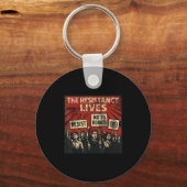 Clankers The Resistance Lives zeggen nee tegen rob Sleutelhanger (Voorkant)