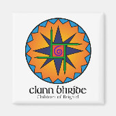 Clann Bhride Square Magnet (Voorkant)
