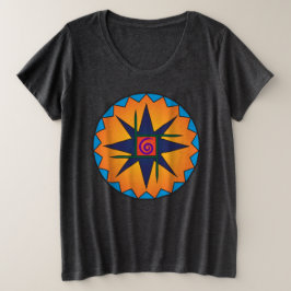 Clann Bhride Women's Plus size donker T-shirt (1x-