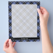 Clans Clark Tartan Flyer (Hand)