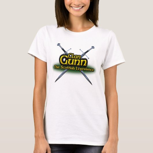 Clans Gunn De Schotse Ervaring T-shirt (Voorkant)