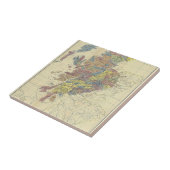 Clans Of Scotland Historical Map Clan Locations Tegeltje (Zijkant)