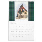 Clans of Scottish Highlands portretten 2026 Kalender (Mar 2027)