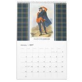 Clans of Scottish Highlands portretten 2026 Kalender (Jan 2027)