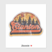 Clanton, Alabama Sticker (Vel)