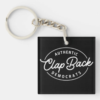 Clapback Democraten Sleutelhanger