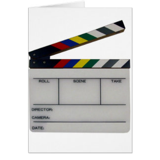 Clapboard film filmmaker leate