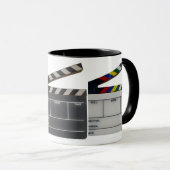 Clapboard film filmmaker leate mok (Voorkant rechts)