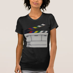Clapboard film filmmaker leate t-shirt