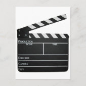 Clapboard film "slate clapper" briefkaart (Voorkant)