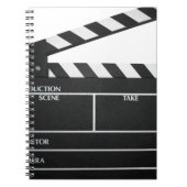 Clapboard film "slate clapper" notitieboek (Voorkant)