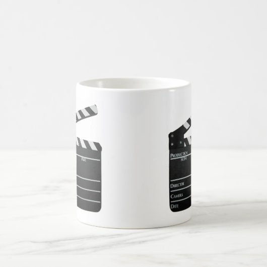 Clapboard Film Slate Koffiemok (Center)