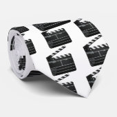 Clapboard Film Slate Stropdas (Opgerold)