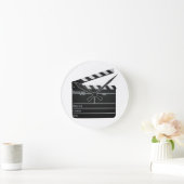 Clapboard Filmmaker Movie Clock Ronde Klok (Huis)
