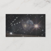 Clapboard, FILMMAKER visitekaartje Gepersonaliseer (Achterkant)