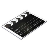 Clapboard Slate Spiral notebook van Director Notitieboek (Linkerzijde)
