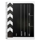 Clapboard Slate Spiral notebook van Director Notitieboek (Voorkant)