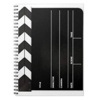 Clapboard Slate Spiral notebook van Director Notitieboek