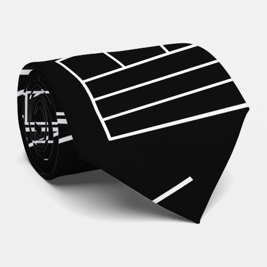 Clapboard-stropdas Stropdas (Opgerold)