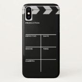 Clapbordcinema voor actie Case-Mate iPhone case (Achterkant)