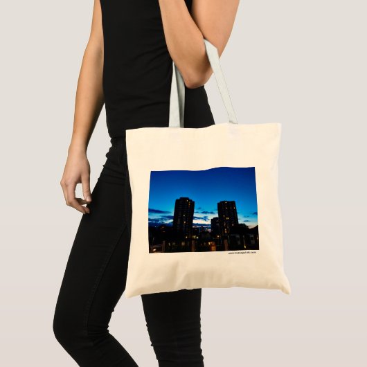 Clapham Junction Tower Blocks, Londen Tote Bag (Voorkant (product))