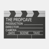 Clapper Board Mat, Movie Room  Deurmat (Voorkant)
