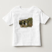 Clapper Bridge in het Nationaal Park Dartmoor Kinder Shirts (Voorkant)