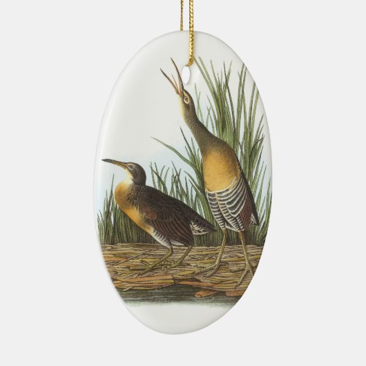 Clapper Rail van Audubon Keramisch Ornament (Rechts)