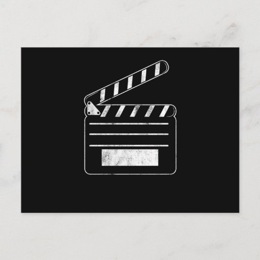 Clapperboard Actor Actress Movie Gift Briefkaart (Voorkant)