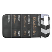 Clapperboard cinema "Blockbuster" Case-Mate iPhone Case (Achterkant (Horizontaal))