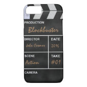Clapperboard cinema "Blockbuster" Case-Mate iPhone Case (Achterkant)