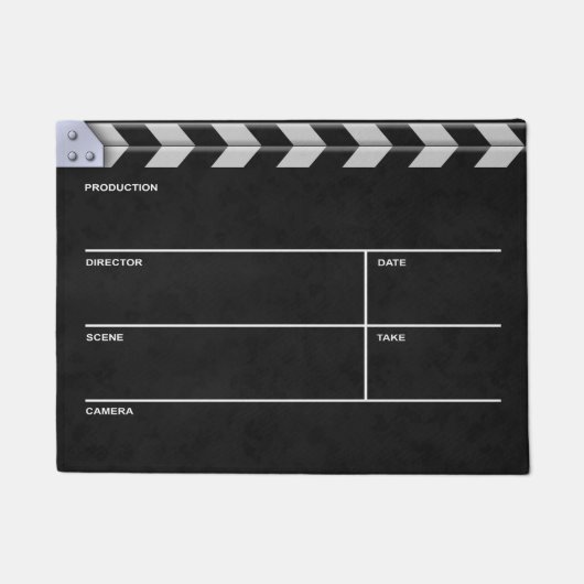 Clapperboard Cinema Deurmat (Voorkant)