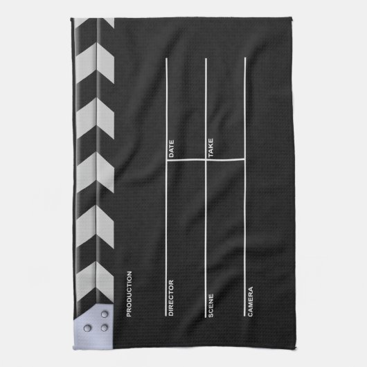 Clapperboard Cinema Theedoek (Verticaal)