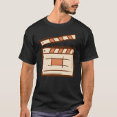 Clapperboard Clapboard Film clapperemplate T-shirt (Voorkant)