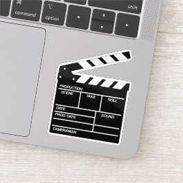 Clapperboard Film Cinema Hollywood Filmmaker Sticker