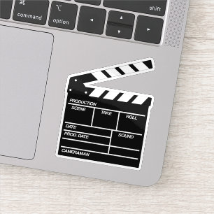 Clapperboard Film Cinema Hollywood Filmmaker Sticker