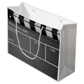 Clapperboard - grote cadeau large cadeautasje (Voorkant Gekanteld)