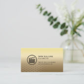 Clapperboard Icon Film Director beeldende kunst Visitekaartje (Staand voorkant)