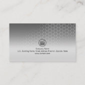 Clapperboard Icon Film Director beeldende kunst Visitekaartje (Achterkant)