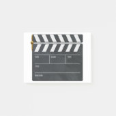 Clapperboard met exemplaarruimte voor verpersoonli post-it® notes (Voorkant)