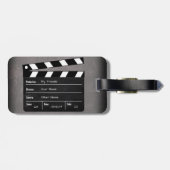 Clapperboard met Jouw tekst! Bagagelabel (Achterkant horizontaal)