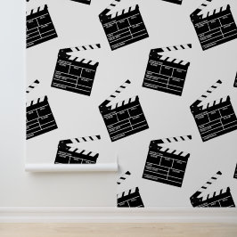Clapperboard Movie Cinema Theatre Room Behang