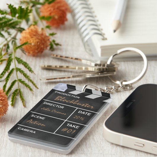 Clapperbordcinema Sleutelhanger (Voorkant Rechts)