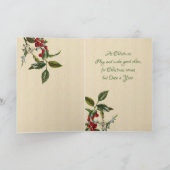 Clapsaddle Antiek kerstmeisje Feestdagen Kaart (Binnen)