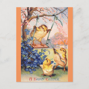 Clapsaddle: Biddy slikken Briefkaart