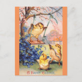 Clapsaddle: Biddy slikken Briefkaart (Voorkant)