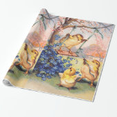 Clapsaddle: Biddy slikken Cadeaupapier (Uitgerold)