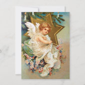 Clapsaddle: kerstengel kaart (Voorkant)